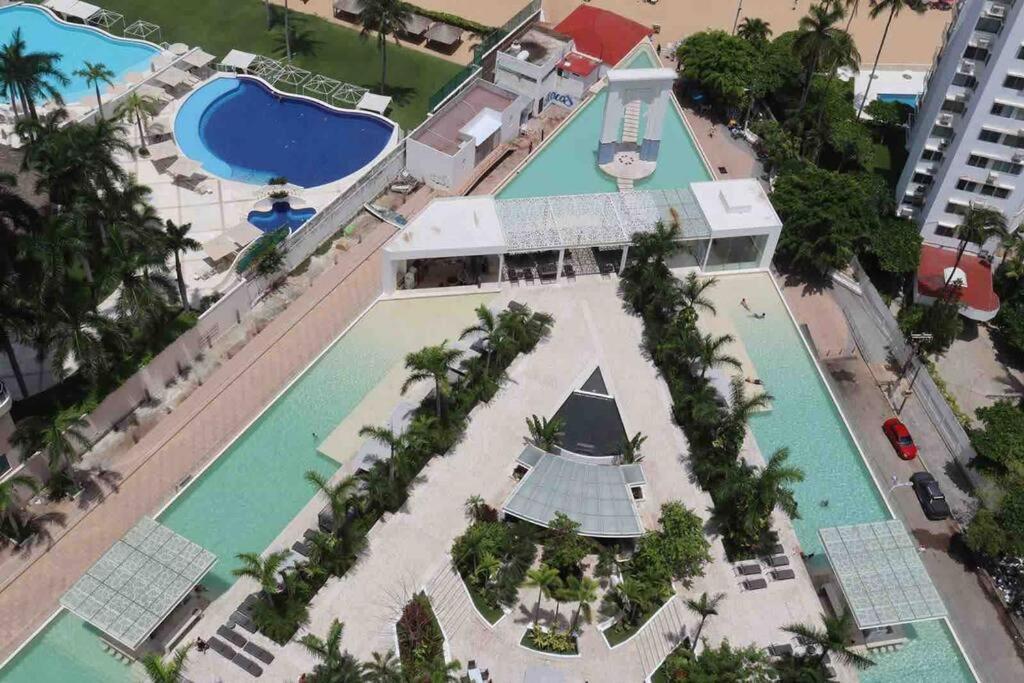 Apartamento Departamento Frente A La Bahia Acapulco Exterior foto