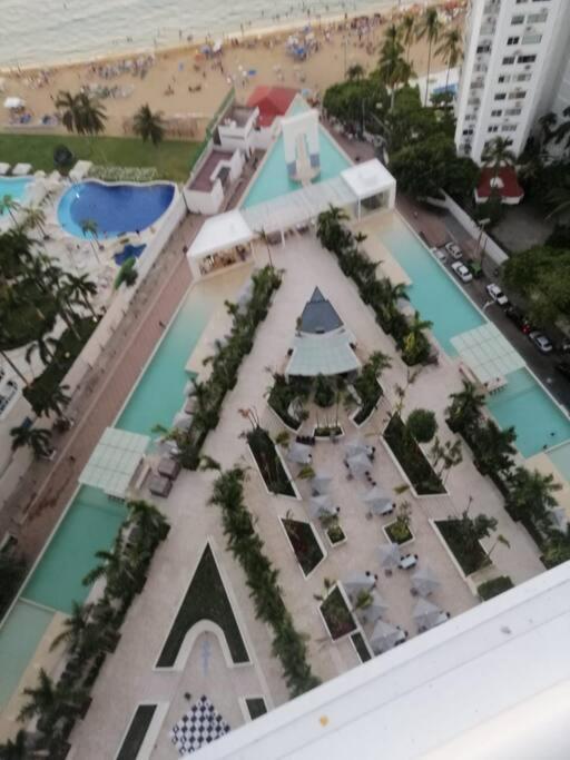 Apartamento Departamento Frente A La Bahia Acapulco Exterior foto