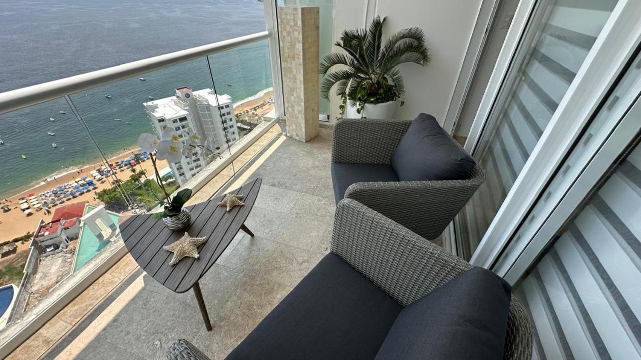 Apartamento Departamento Frente A La Bahia Acapulco Exterior foto